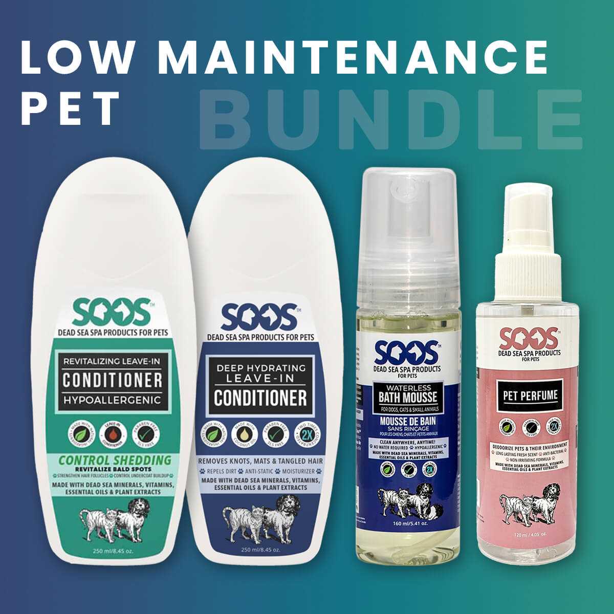 Best a bundle of shedding solutions for dogs and cats