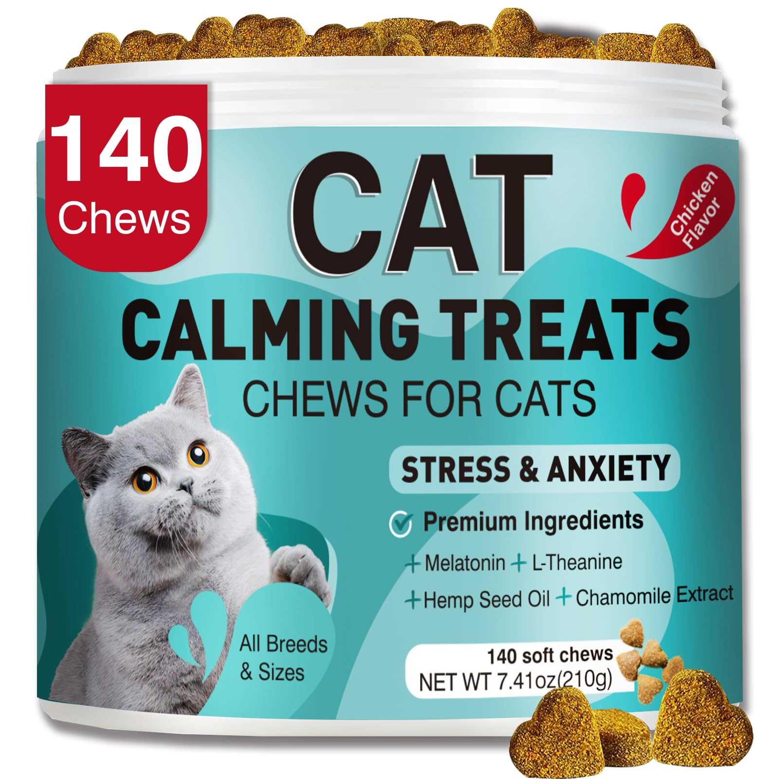 Best calming treats for cats for travel