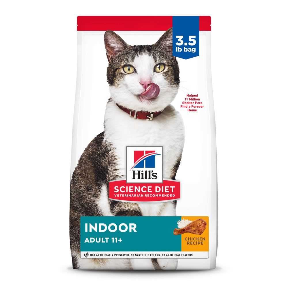 Best cat food for older indoor cats