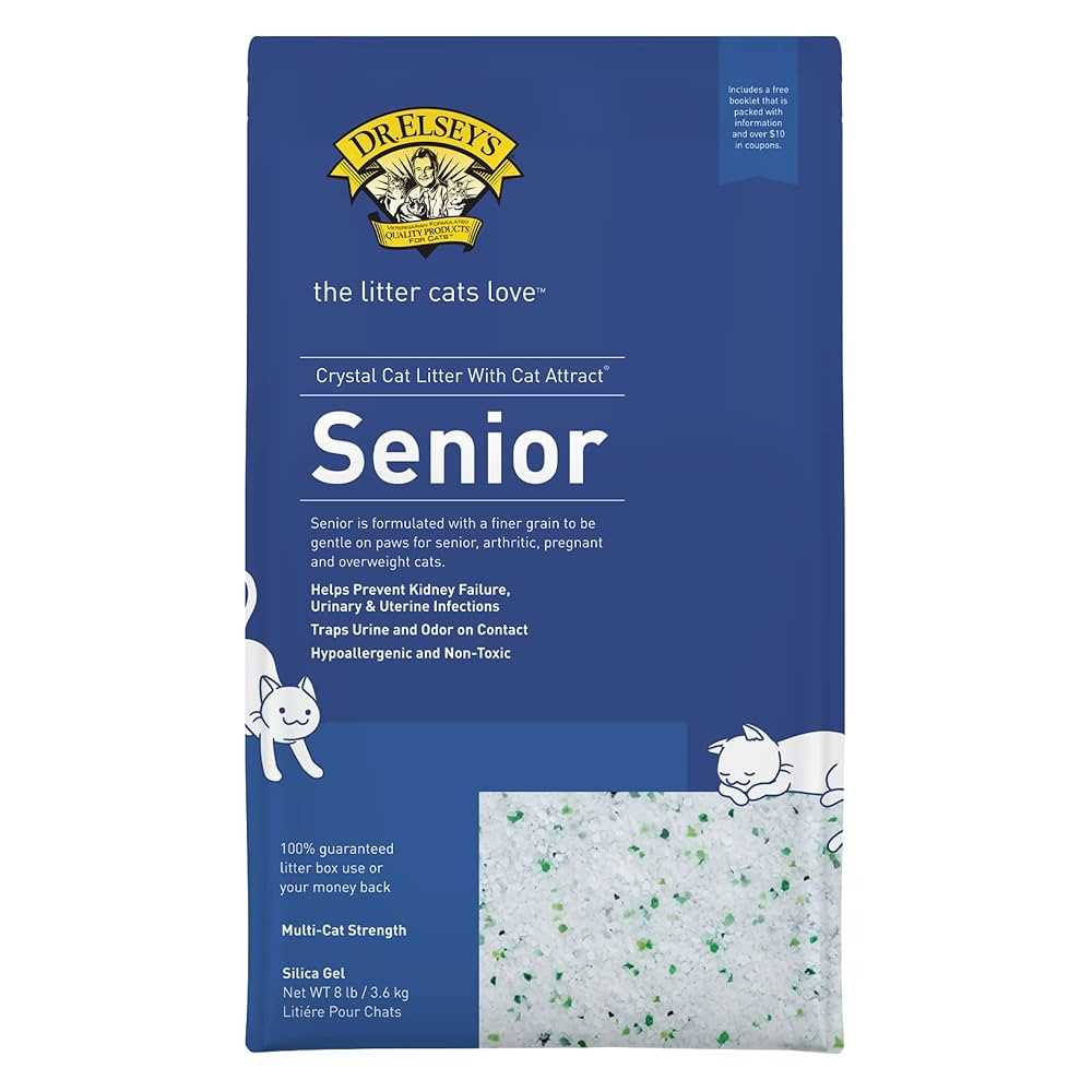 Best cat litter for senior cats