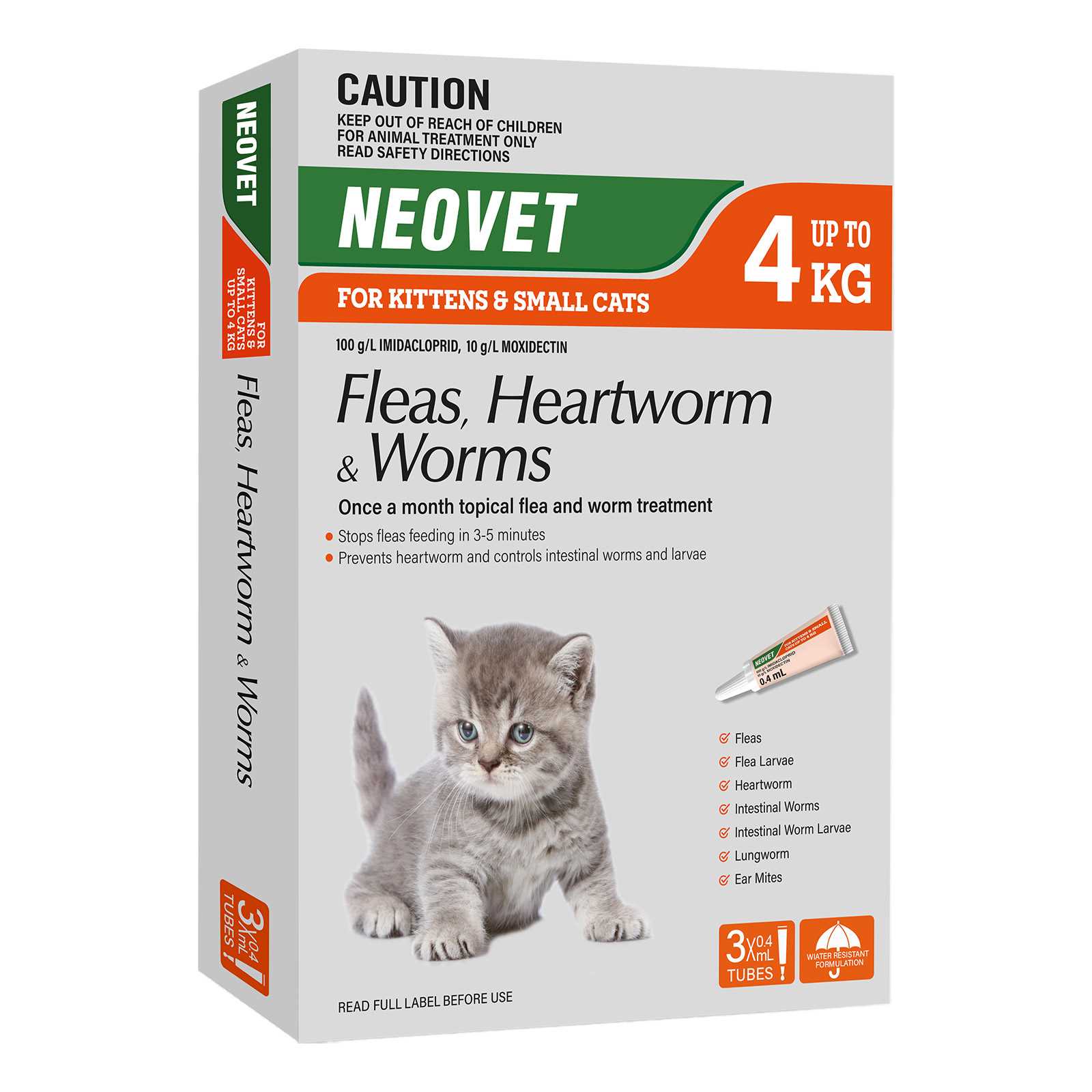 Best combined flea and worm treatment for cats