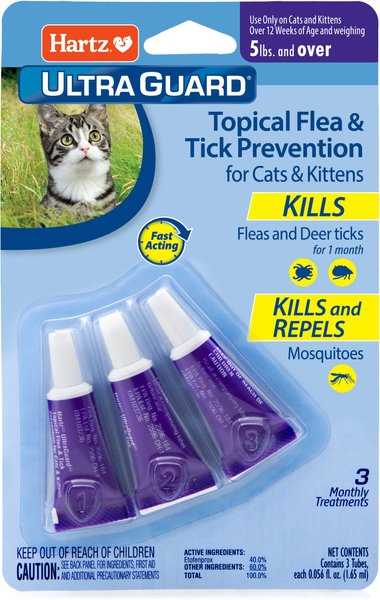 Best flea and tick med for cats