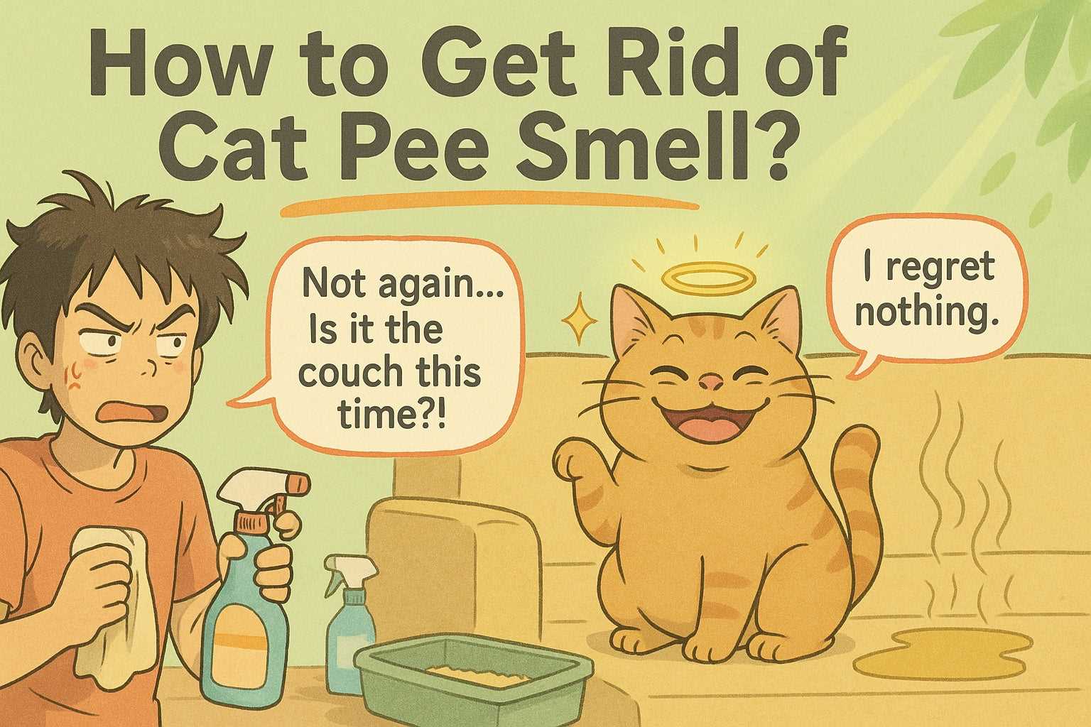 Alternatives to Bleach for Cat Urine Cleaning