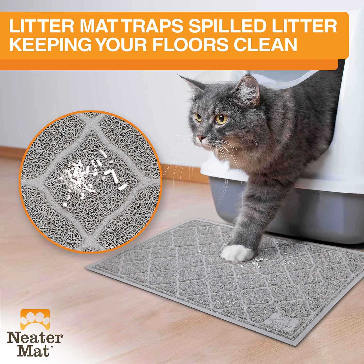 Removing Litter from the Mat