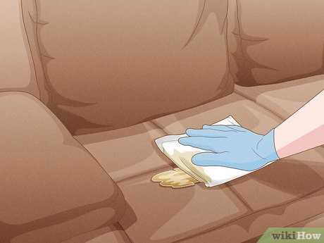 Apply a Cleaning Solution to the Stain