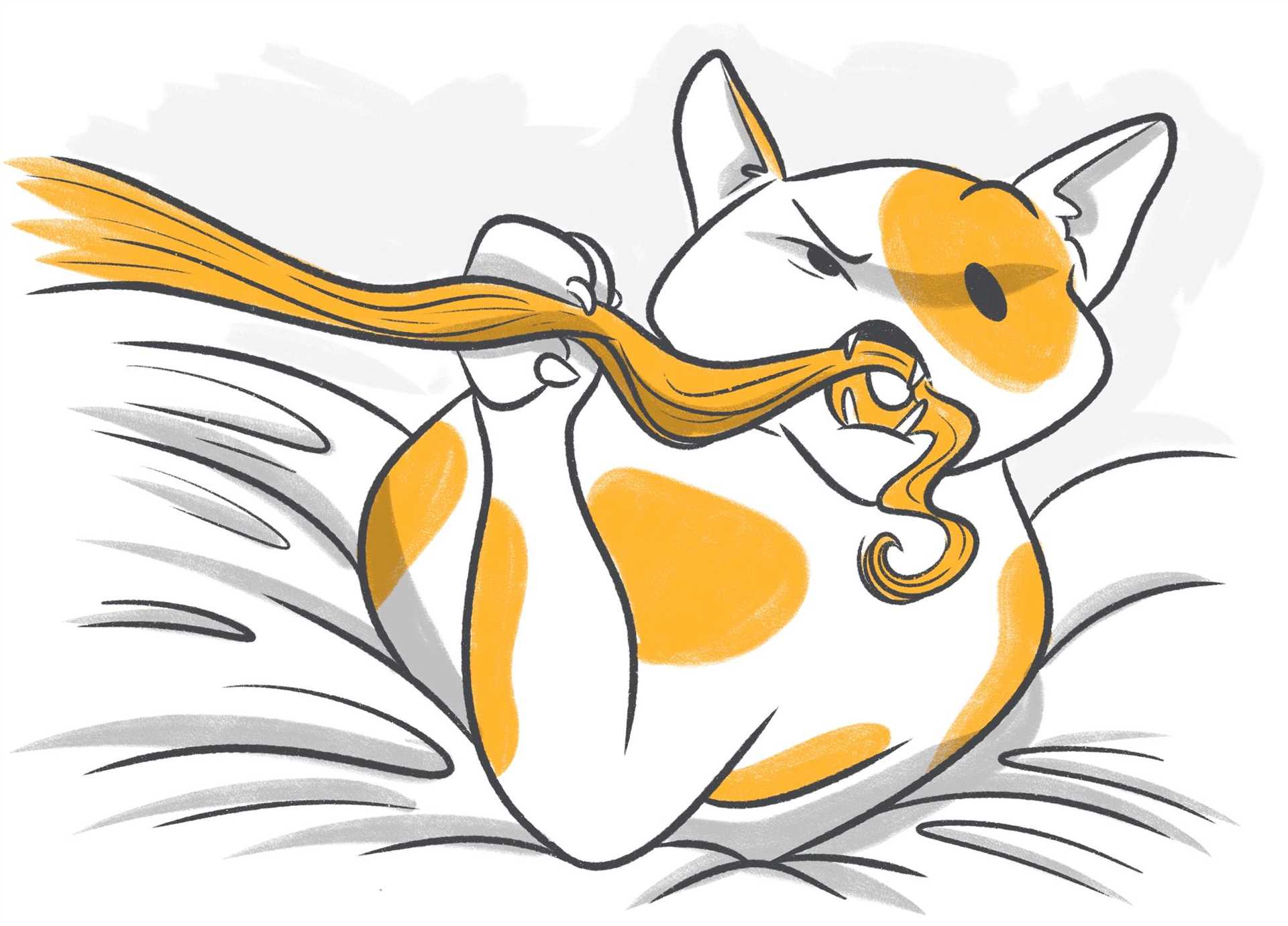 The Appeal of Hair to Cats: A Sensory Exploration